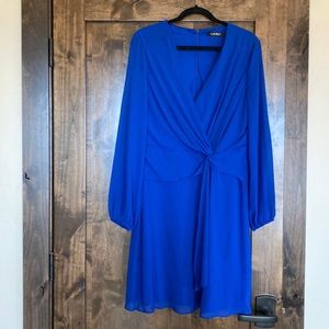 Ralph Lauren dress in beautiful blue size 10
